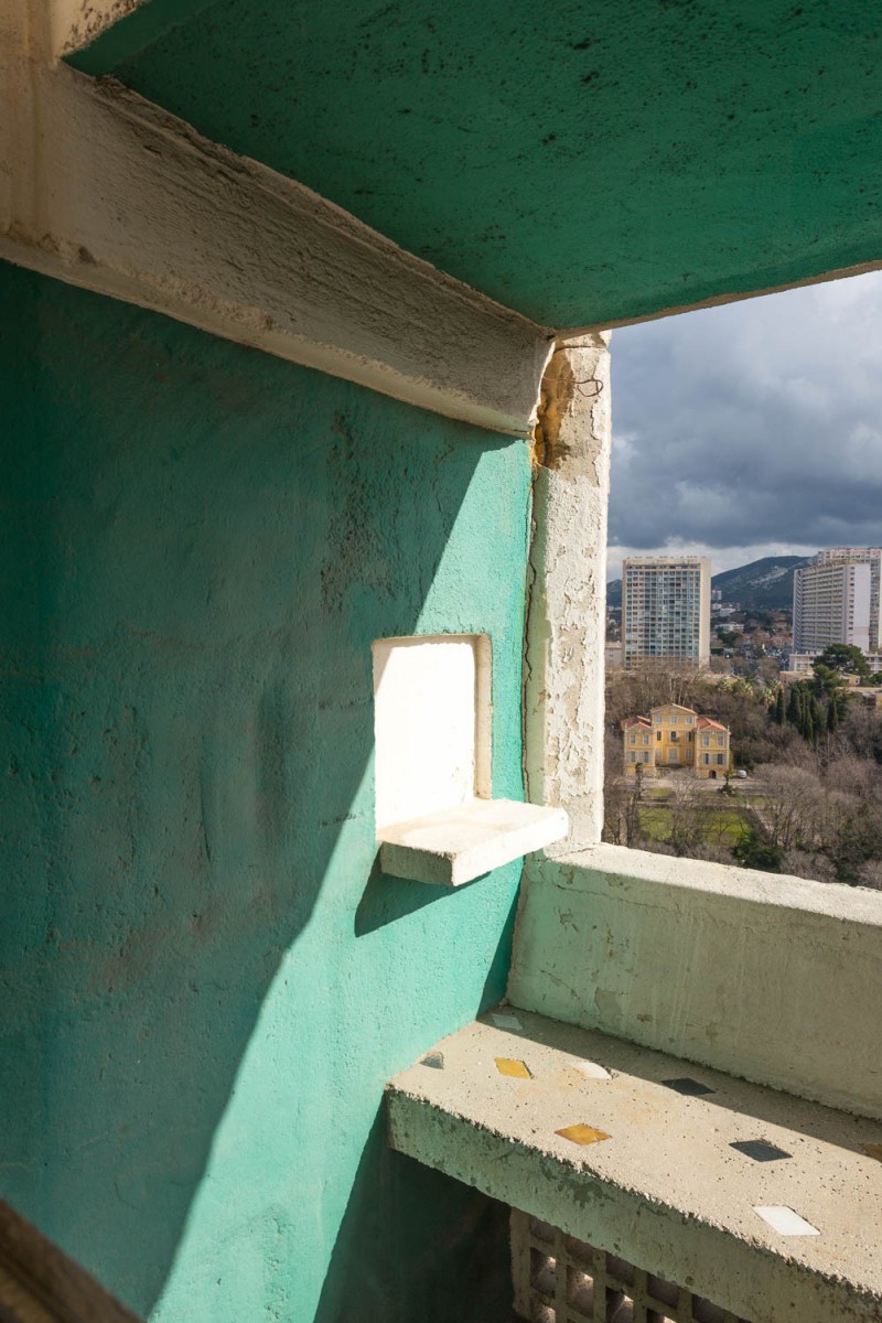 Visite de l'unité d'habitation de Marseille Le Corbusier avec Jacques Sbriglio