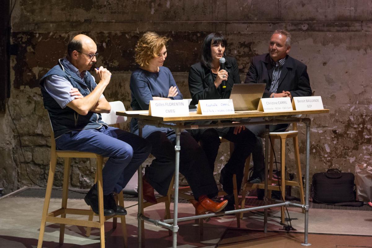Gilles Florentin, Raphaëlle Carril, Christine Carril et Benoit Baulande - Dialogues Architectes / Entreprises du 12 avril 2018
